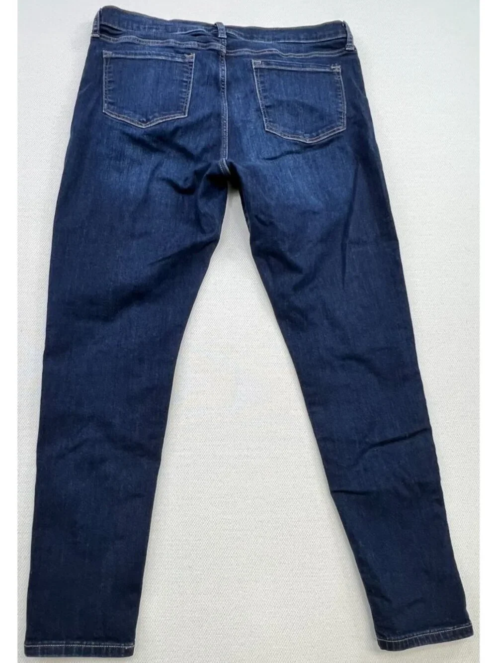 Banana Republic Womens Sculpt Skinny Jeans Stretch Denim Sz 31/12 Blue Dark Wash